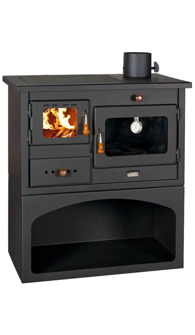 Prity 1P34 cucina a legna con forno 10,1 kW