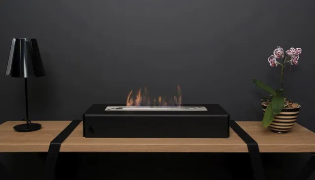 Burner 1000 T bruciatore bioetanolo acciaio inox