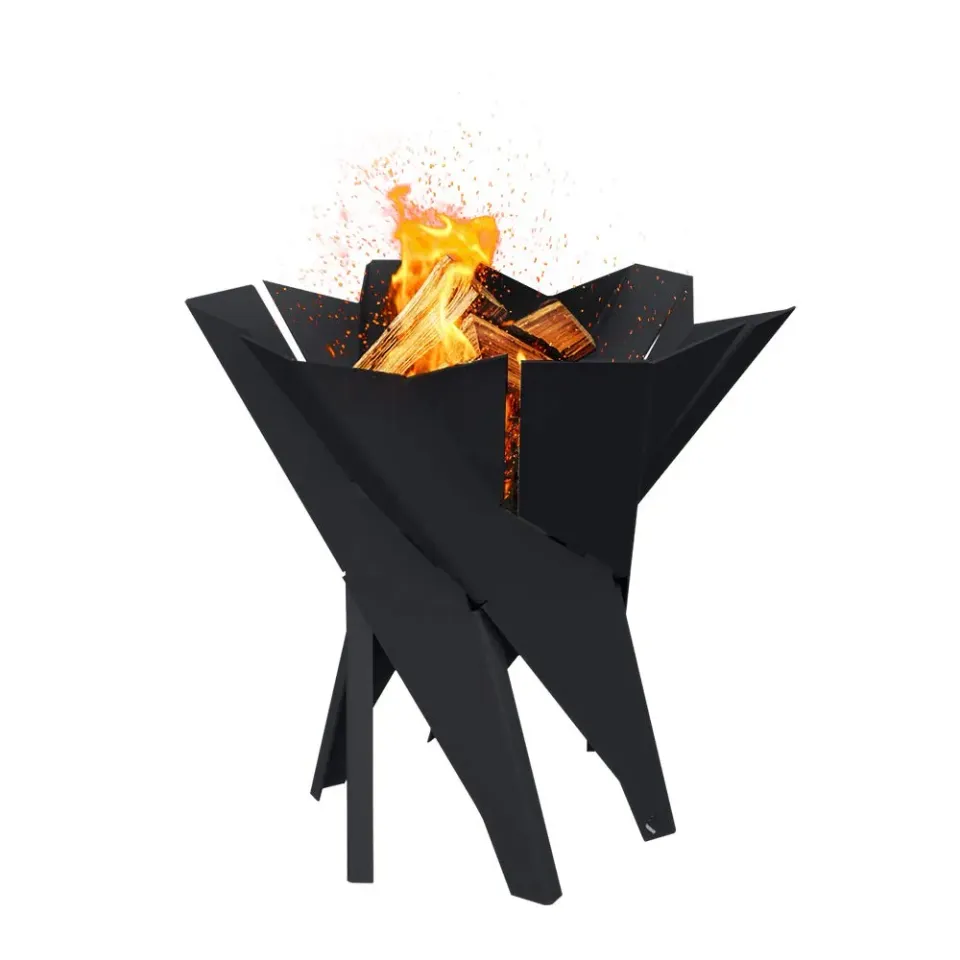 Kratki braciere da giardino ferro 55 cm esterno