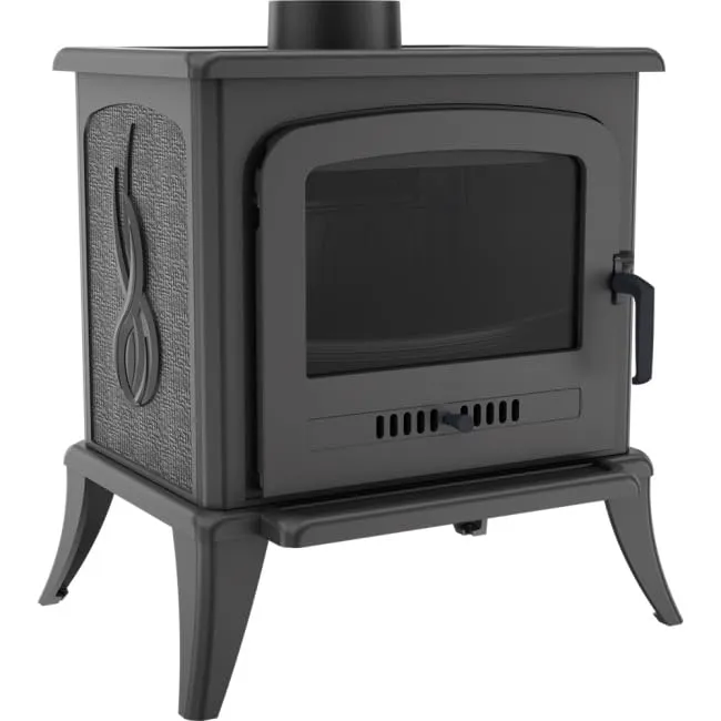 Kratki Koza K7 Stufa a Legna 5 kW con Kit Canna Fumaria