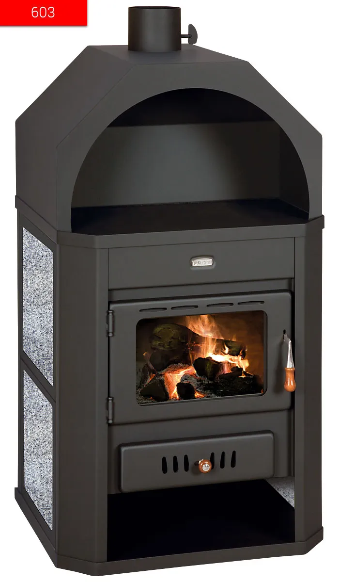 Prity W17 termostufa a legna con caldaia 23,1 kW