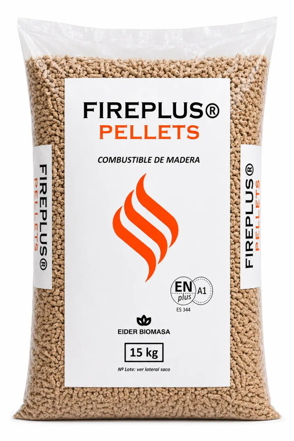 Vertex Life Fireplus pellet di legno 15 kg ENplus A1
