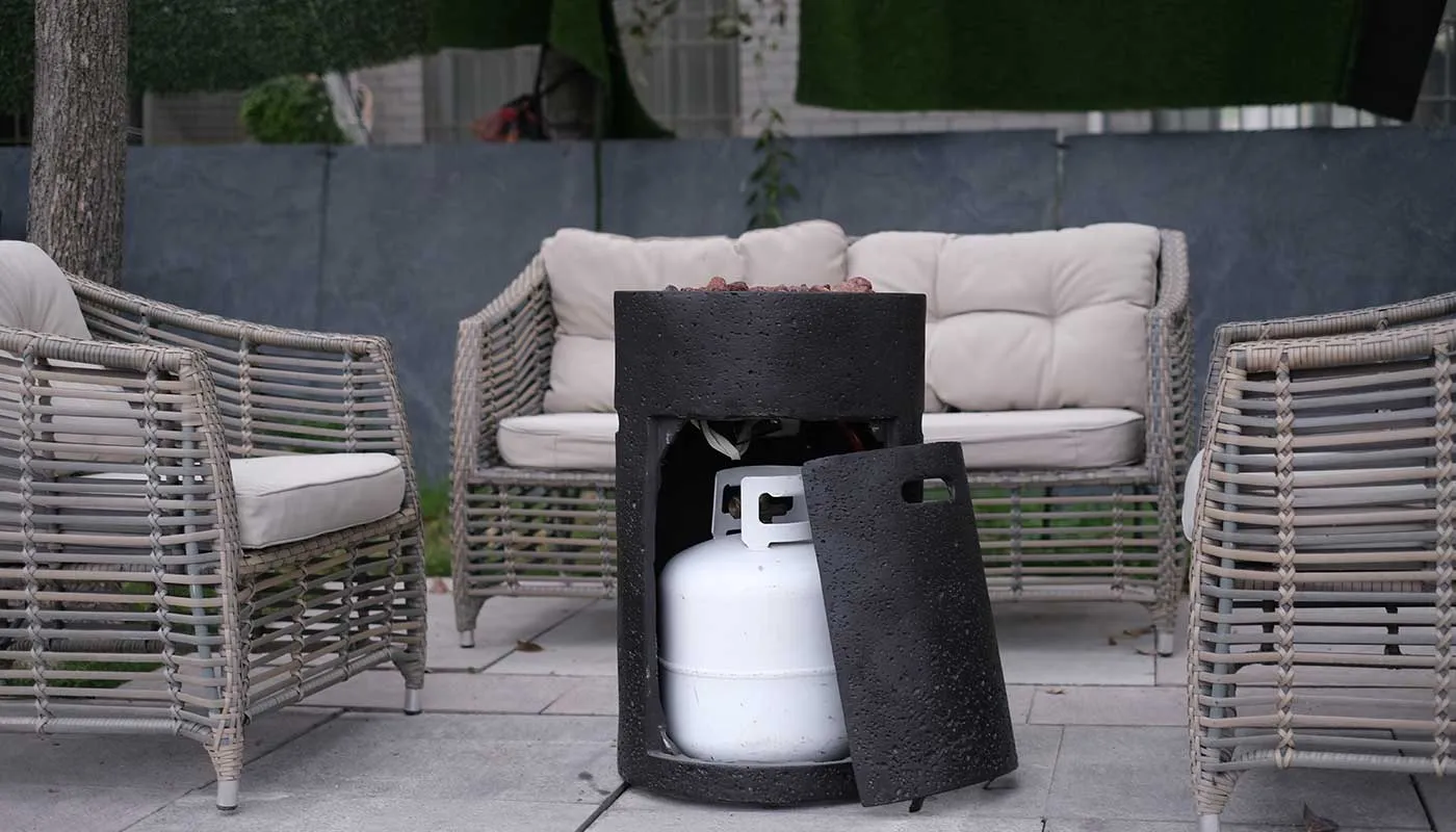 Zetalinea Seattle braciere a gas outdoor