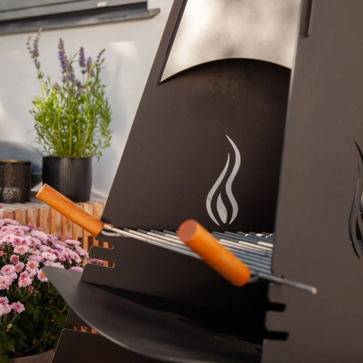 Aduro Udepejs griglia barbecue esterno inox