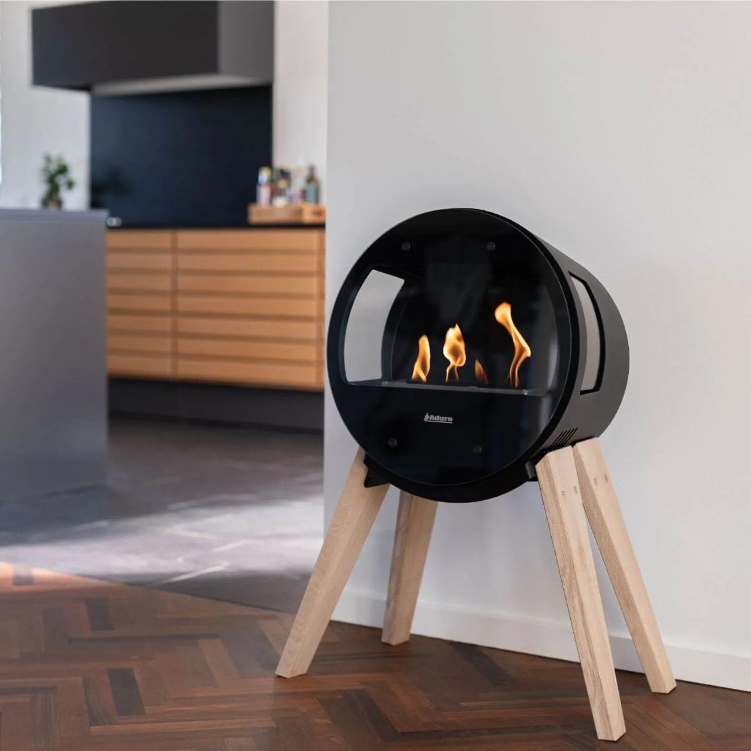 Aduro Gambe in Rovere per Biocamino B1 B2 Decorative