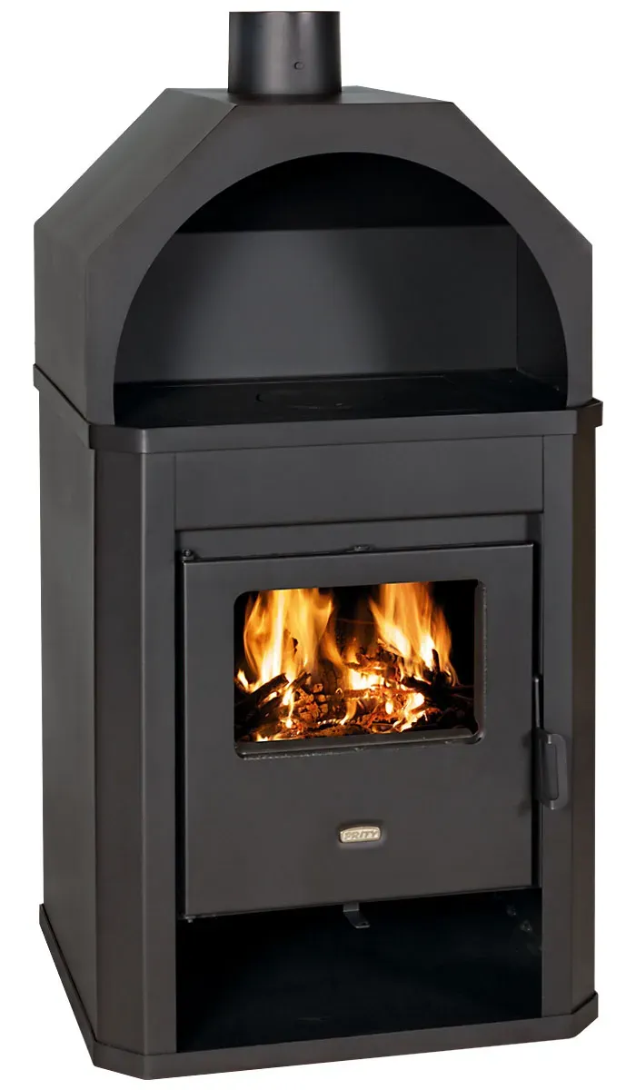Prity D stufa a legna 17,8 kW acciaio