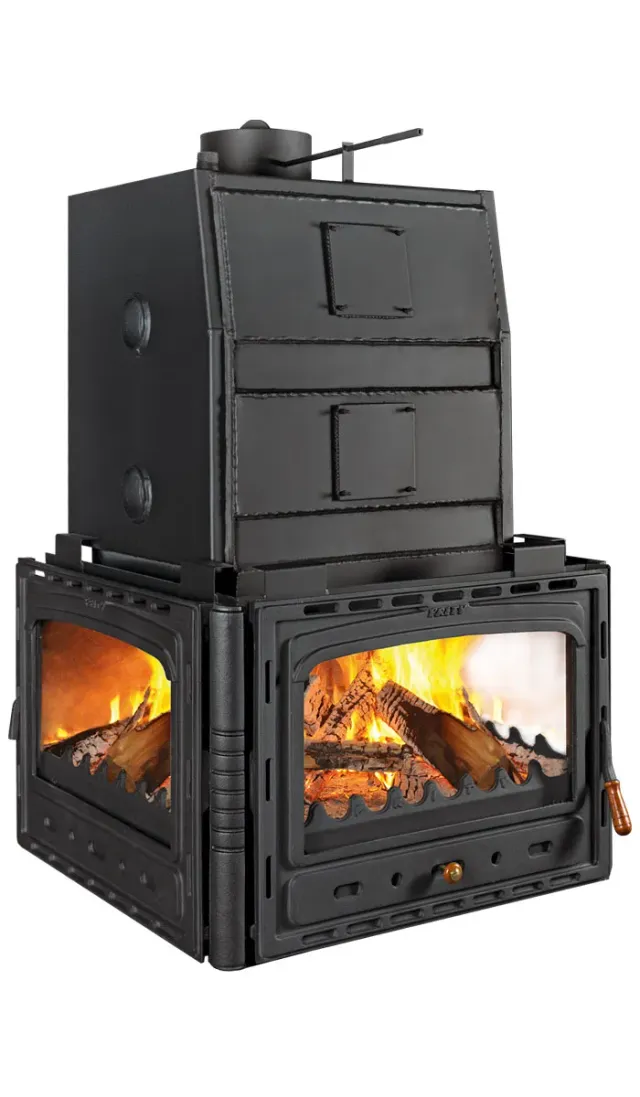 Prity 3C W35 termocamino a legna ad acqua 35 kW