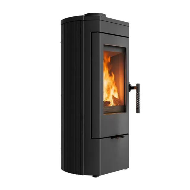 Kratki Koza K12 stufa a legna 6 kW ghisa Ø130