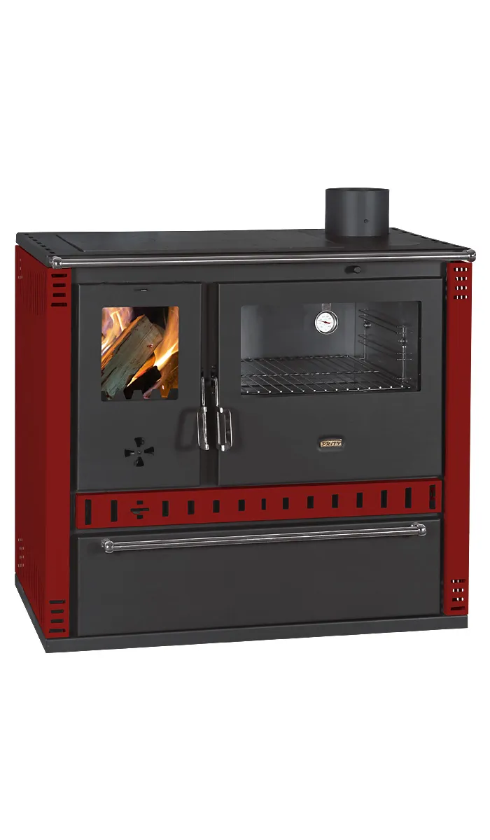 Prity GT D cucina a legna con forno 10,9 kW