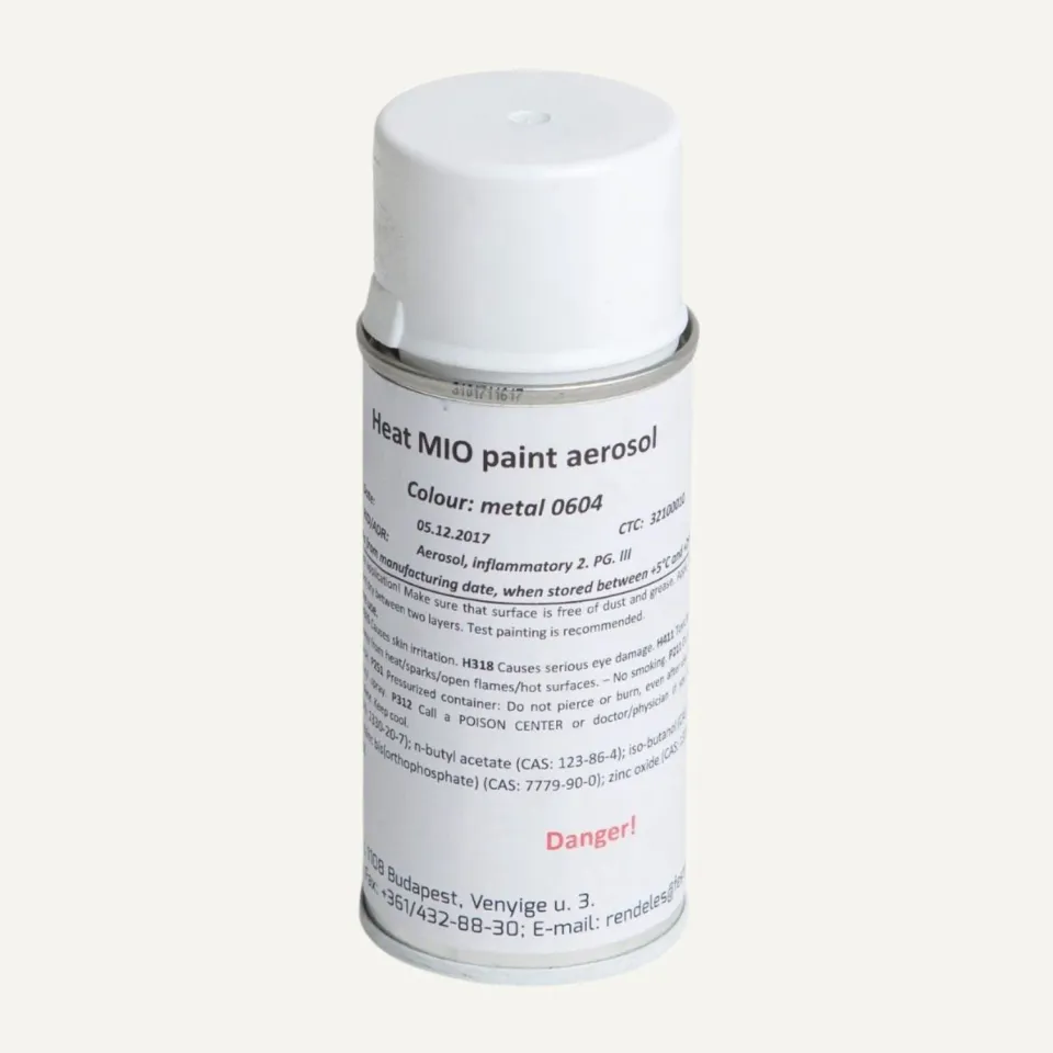 Aduro vernice nera termoresistente per esterno