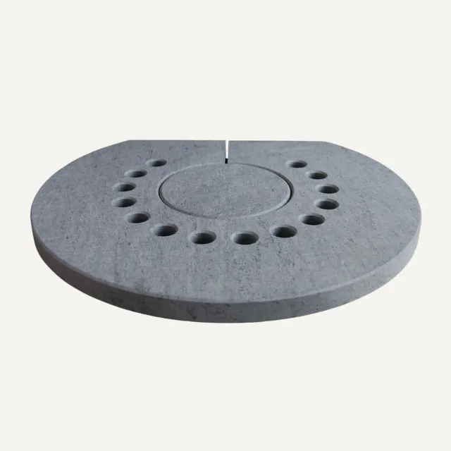 Aduro Serie 9 17 Piastra Pietra Ollare Accumulo Calore