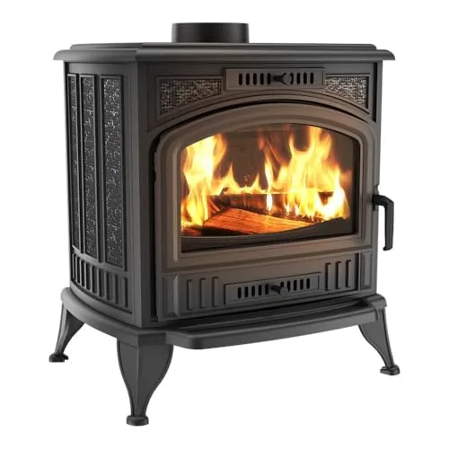 Kratki Koza K6 stufa a legna 8 kW ghisa Ø130 mm