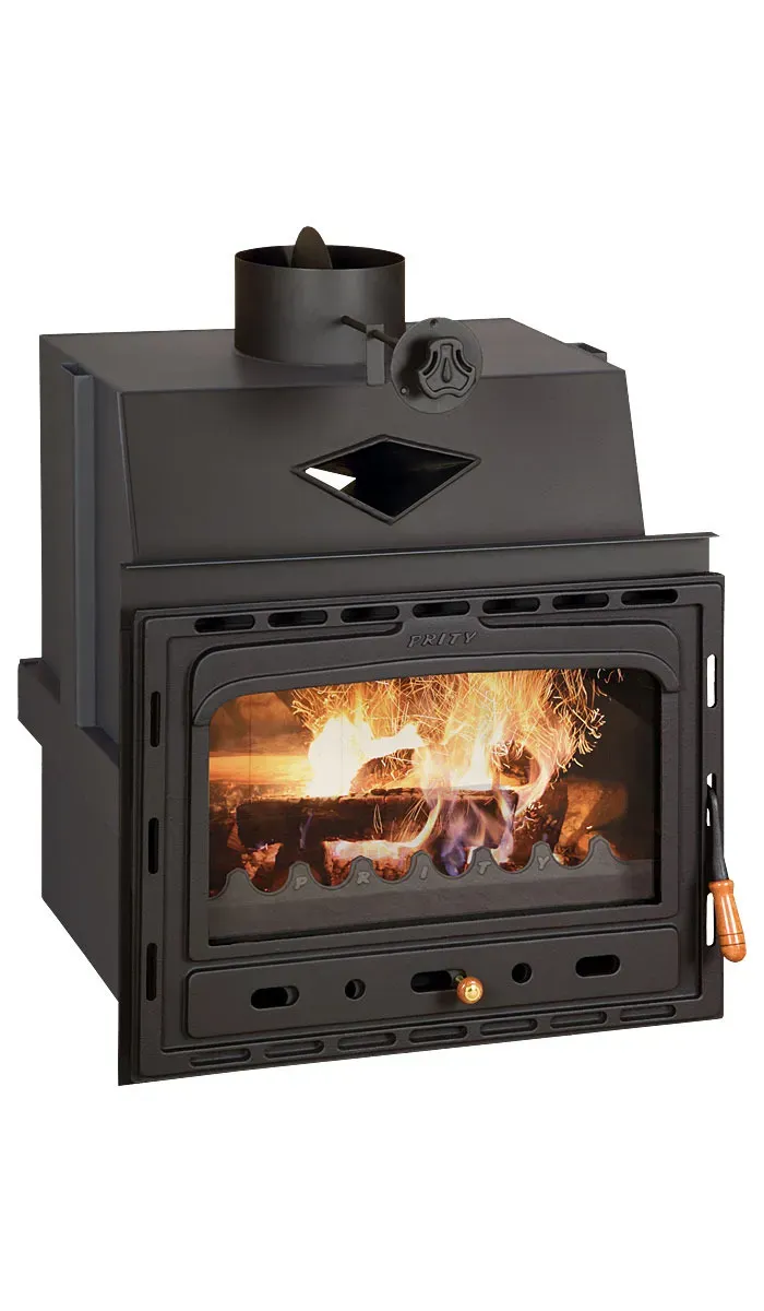 Prity C focolare da incasso a legna 15,8 kW