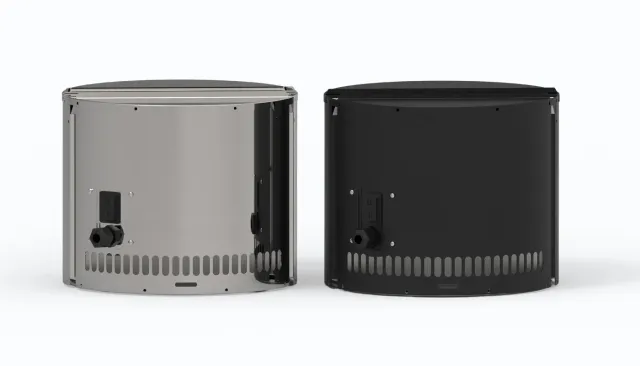 Exodraft Draftbooster aspiratore fumi scarico verticale inox