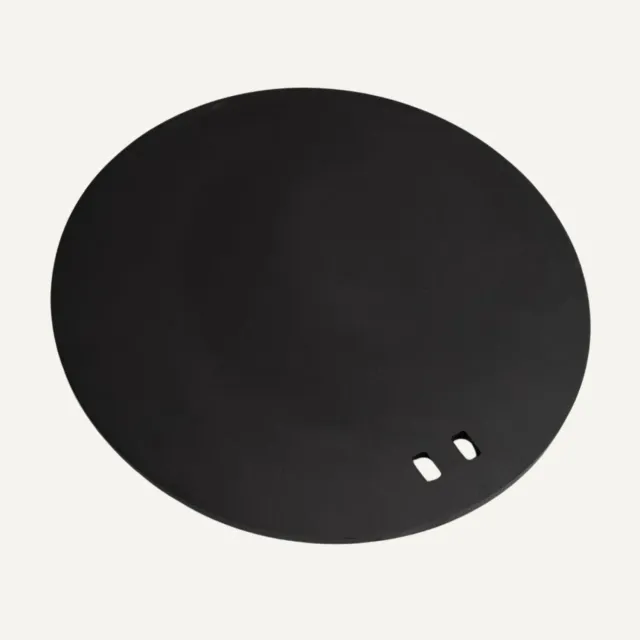 Aduro 51396 Piastra Decorativa Stufa Nero Metallizzato