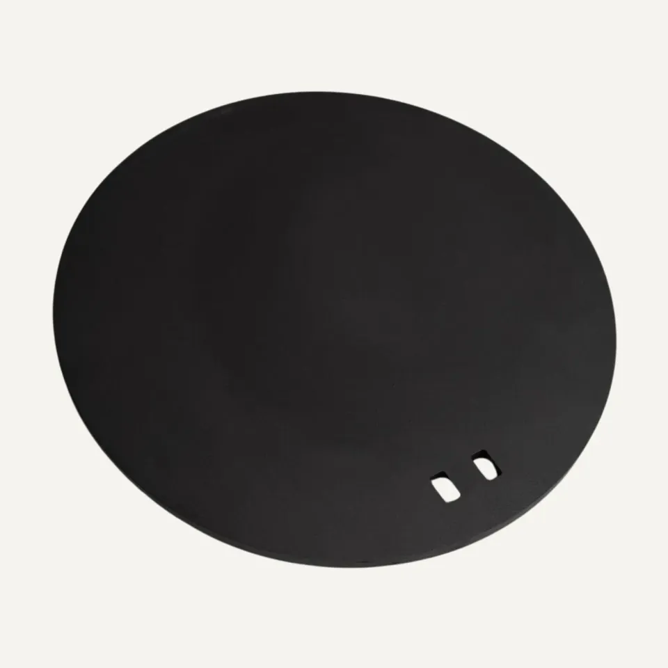 Aduro 51396 Piastra Decorativa Stufa Nero Metallizzato