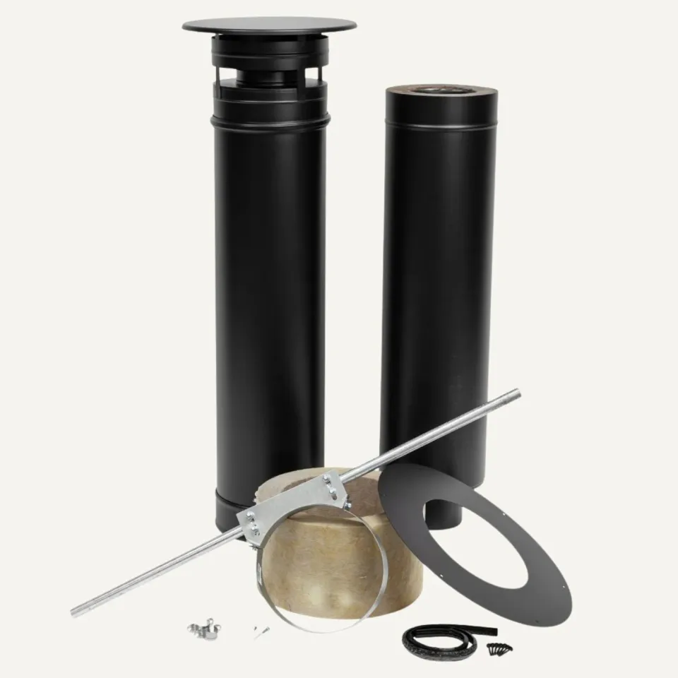 Aduro kit camino base coibentato con cappello