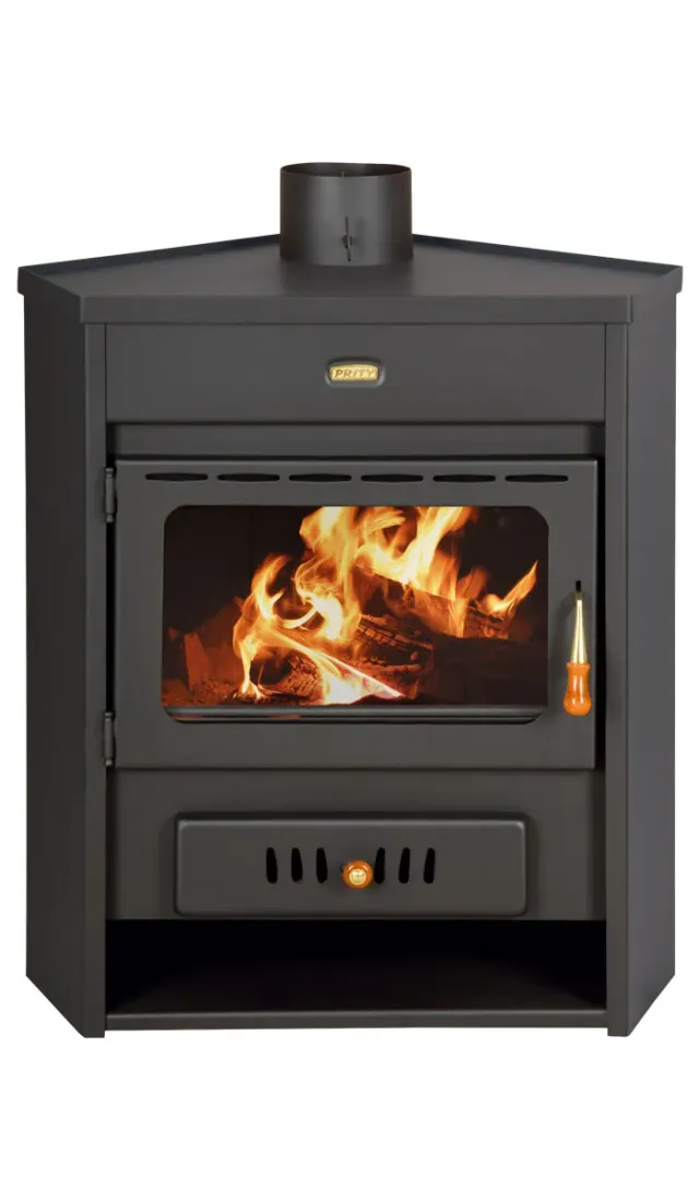 Prity AM W12 termocamino a legna 13,5 kW con caldaia 7 l