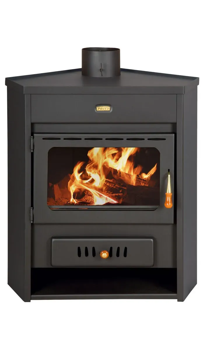Prity AM W12 termocamino a legna 13,5 kW con caldaia 7 l