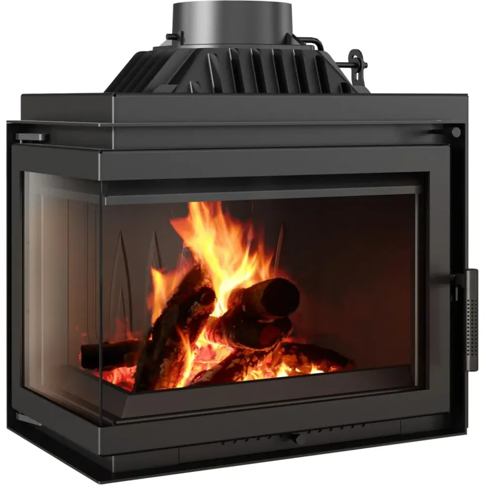Kratki Simple Inserto Camino a Legna 8 kW Ø150