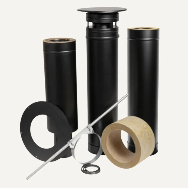 Aduro Kit Canna Fumaria Base Coibentato Tetto