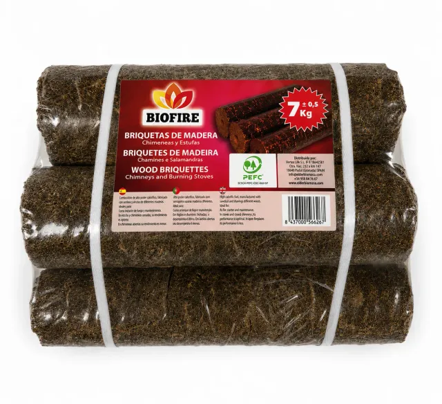 Vertex Life Biofire bricchetti di legno pressato