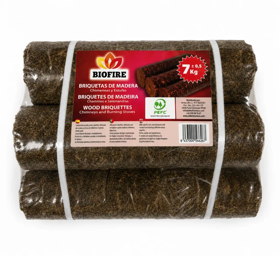 Vertex Life Biofire bricchetti di legno pressato