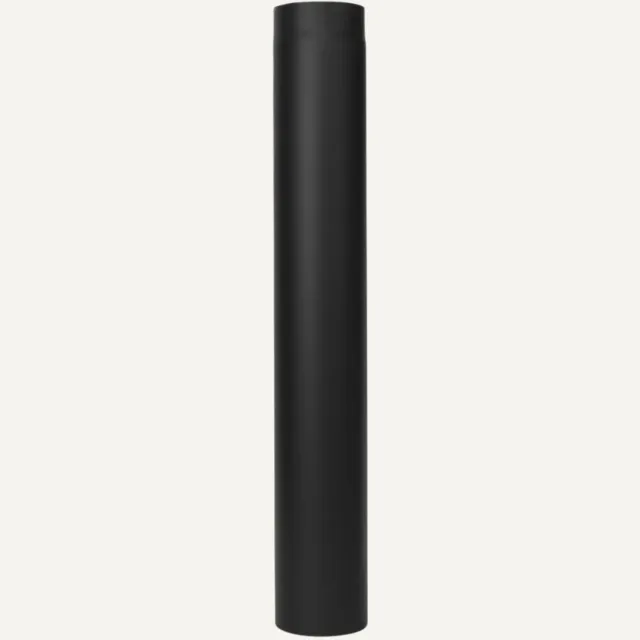 Aduro Tubo Dritto Canna Fumaria Acciaio Nero 1000 mm